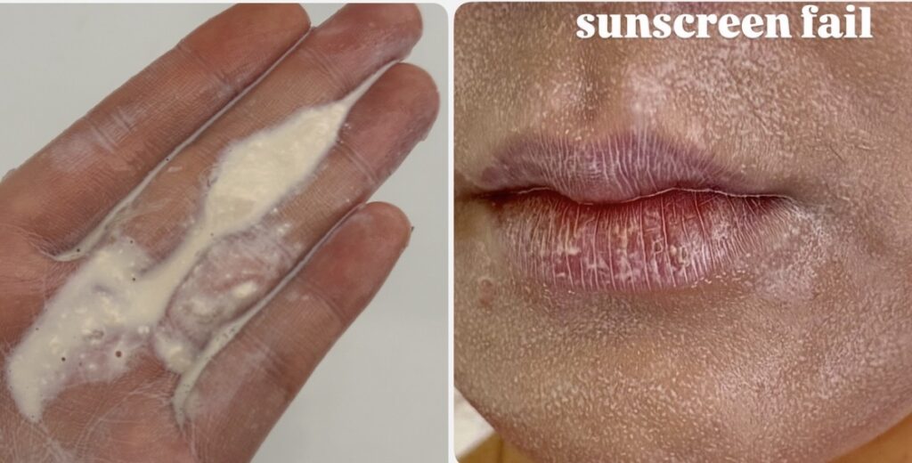 sunscreen fail mineral spf moisturizer