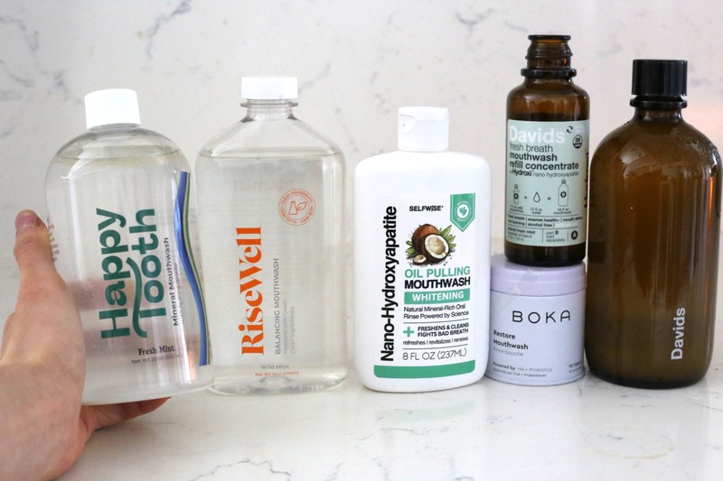 nontoxic mouthwash happy tooth risewell selfwise boka davids