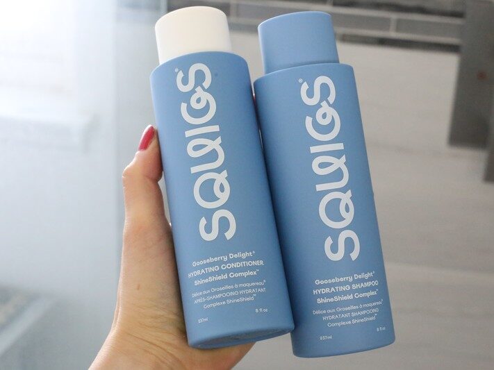 nontoxic shampoo for natural hair thick curly coarse squigs hydrating shampoo and conditioner gooseberry delight