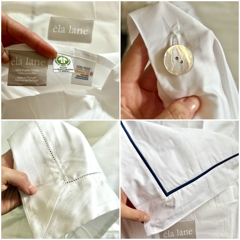 organic duvet cover sateen percale certified organic cotton ela lane