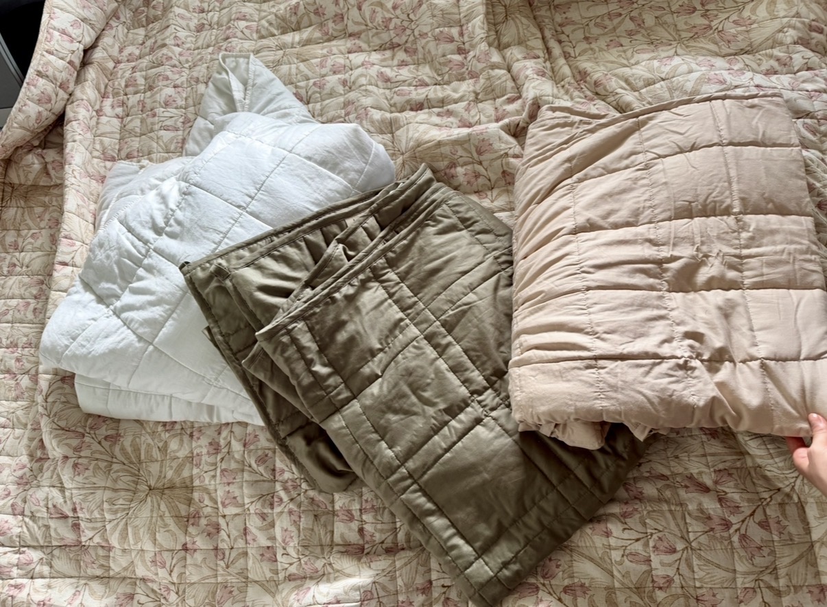 weighted blanket cotton organic sleep and glow nontoxic baloo bare home