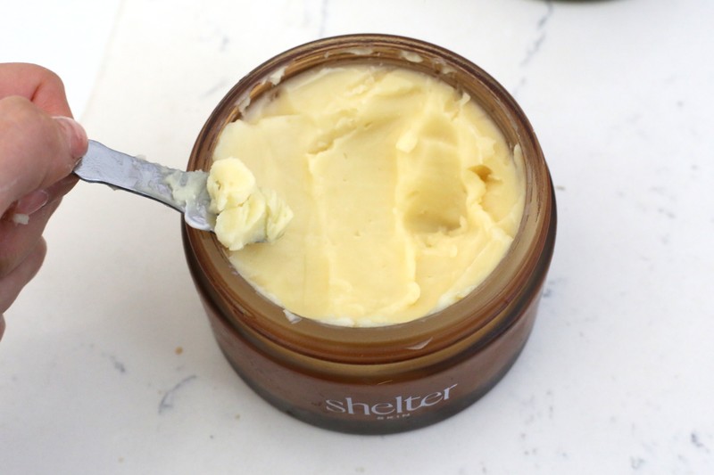 shelter skin tallow body butter vanilla