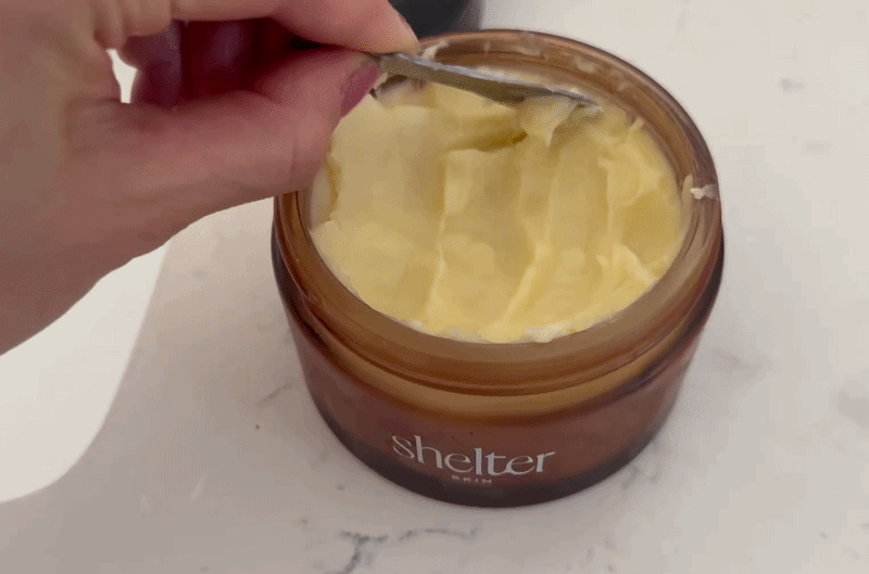 tallow body butter shelter skin vanilla.GIF