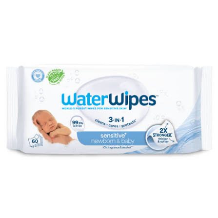 WaterWipes 3-in-1 Sensitive Baby Wipes