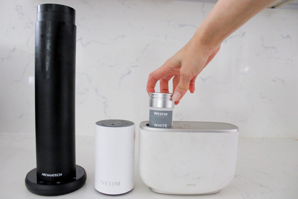 whole home scenting machine device aromatech aera size comparison