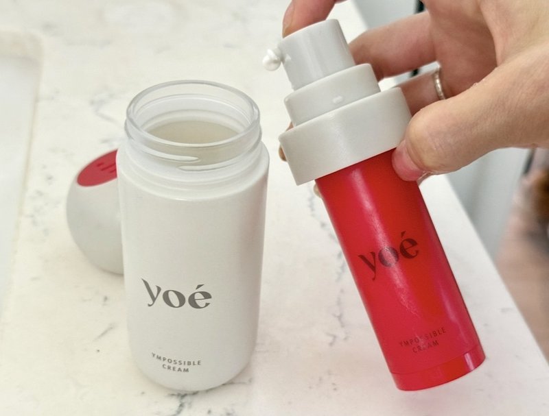 refillable anti aging moisturizer yoe ympossible cream