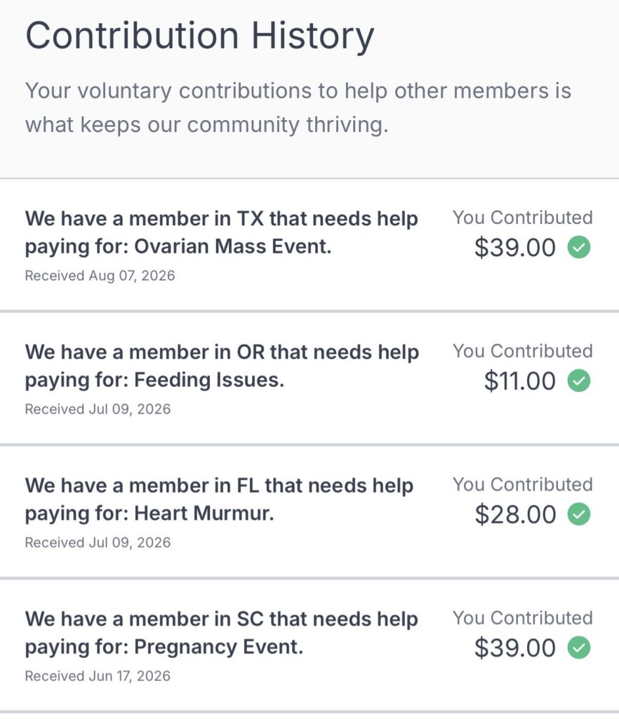 crowd funding bills Crowdhealth crowdfunding ask