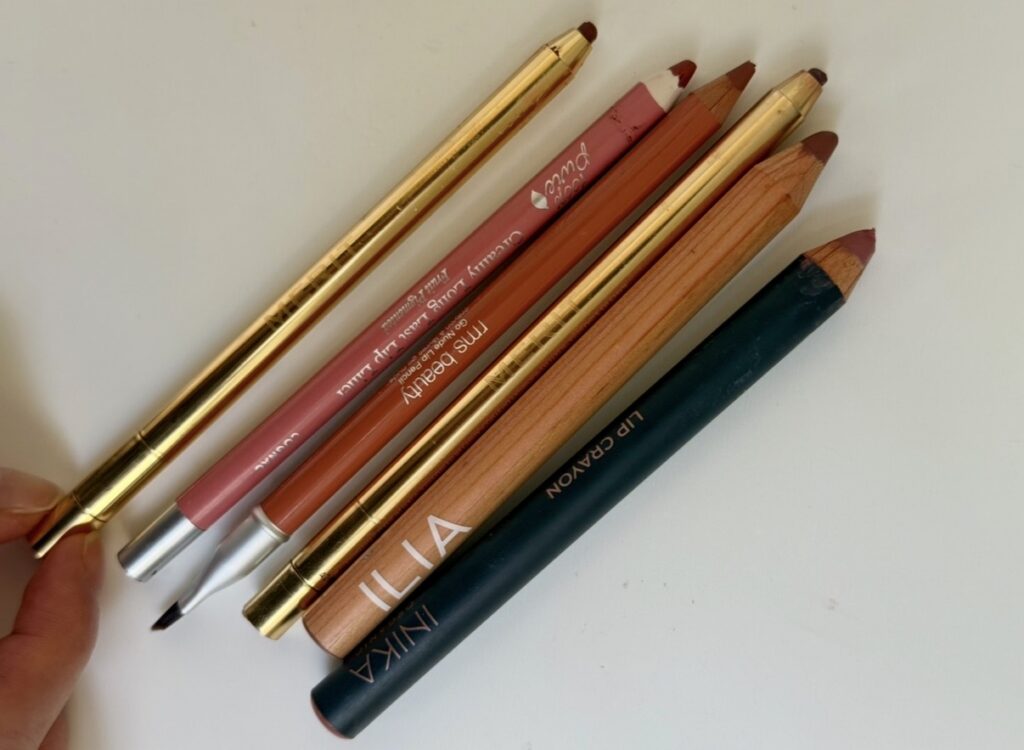 nontoxic lip liner organic rms merit 100 percent pure Anika organic ilia