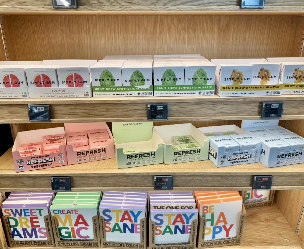 plastic free gum non toxic erewhon Los Angeles