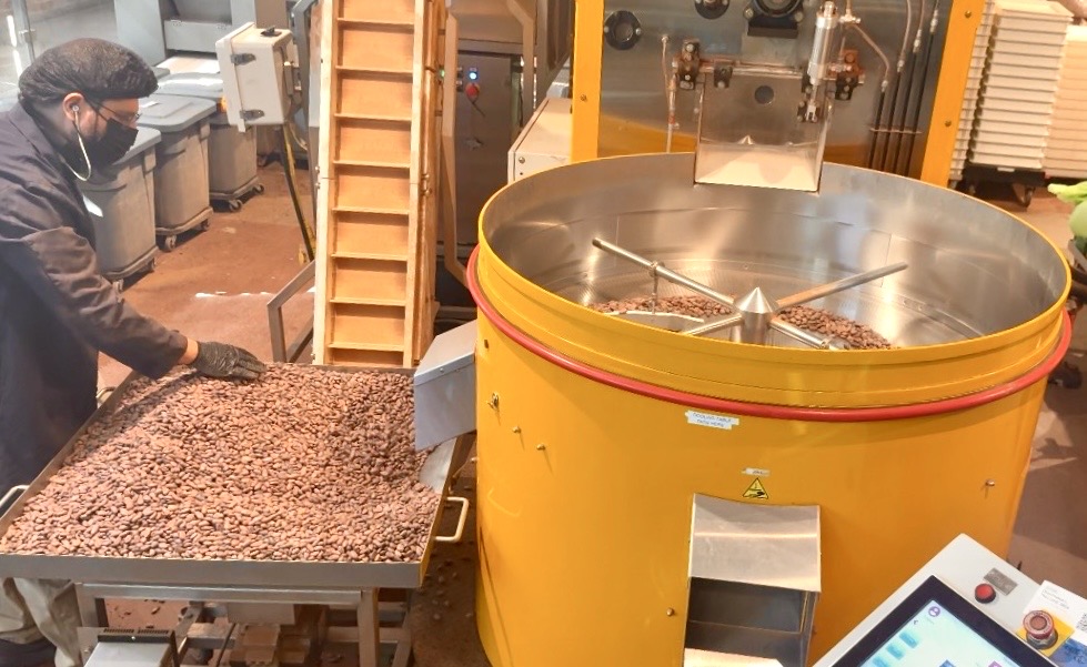 Dandelion chocolate factory organic chocolate making behind the scenes tour San Francisco California