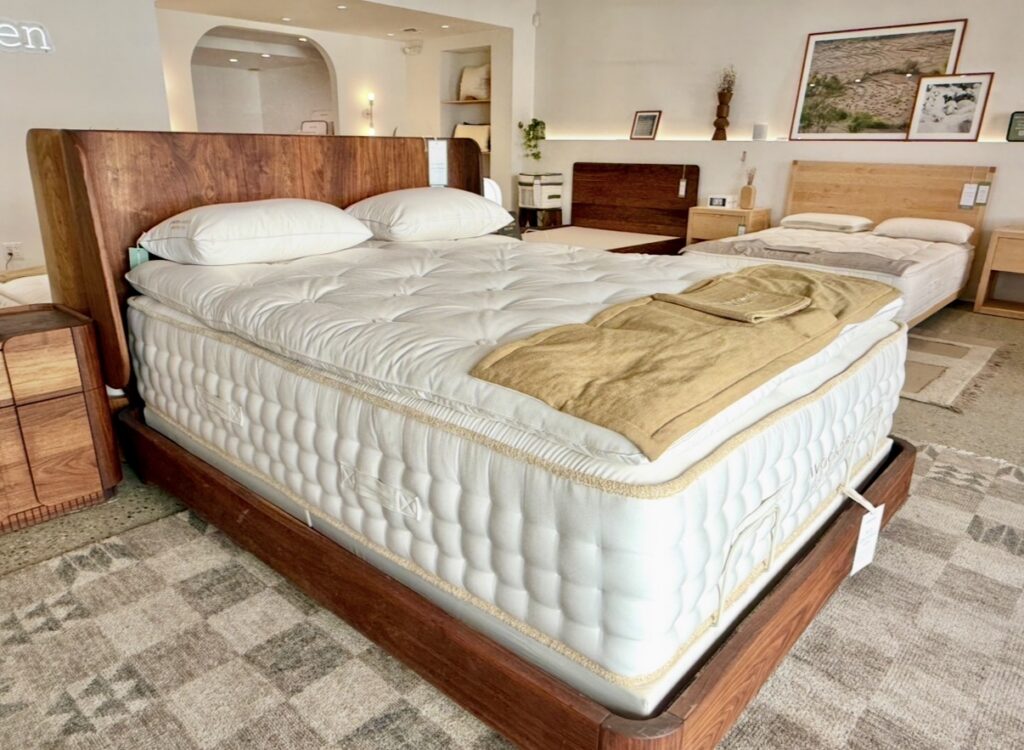 avocado montecito bed frame non toxic wood