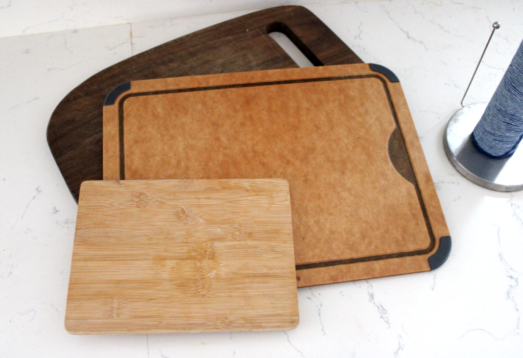 wooden cutting board bamboo composite