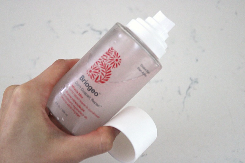 briogeo leave in conditioner miracle mist don't despair repair