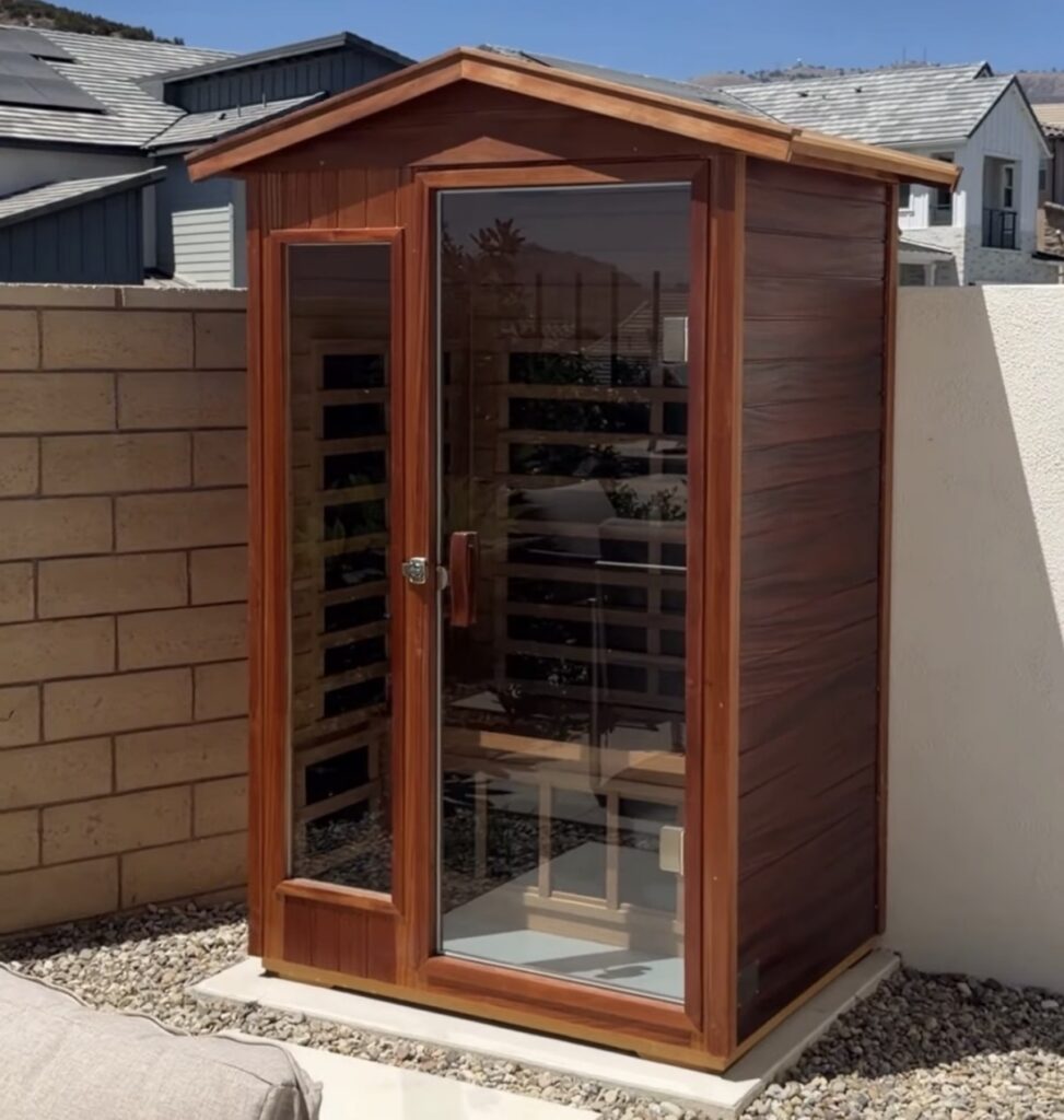 Salus Heat Garner Sauna outdoor budget friendly