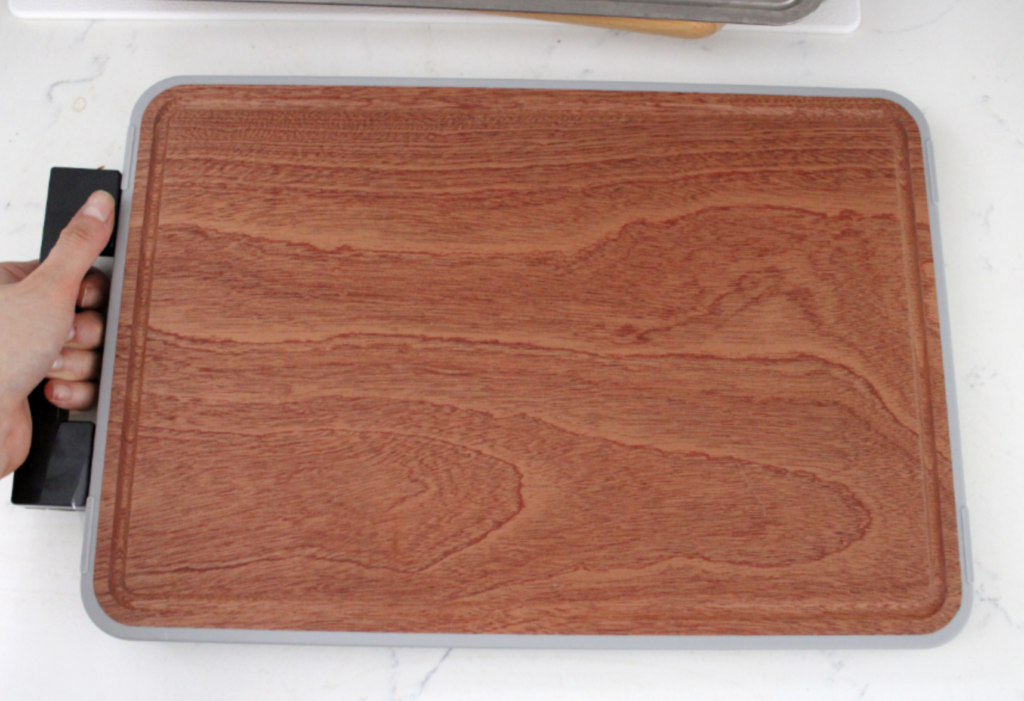 Hilmon Double Sided Titanium and Wood Cutting Board