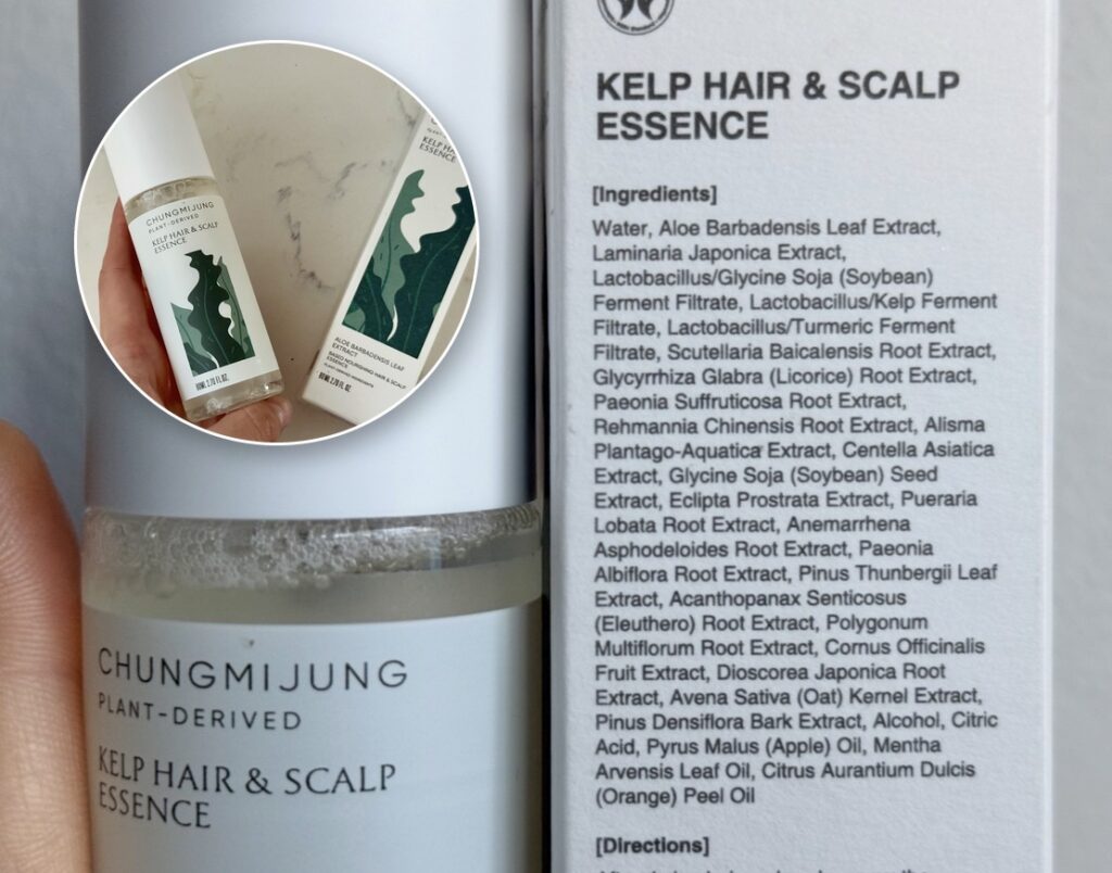 Natural K-beauty hair essence leave in conditioner CHUNGMIJUNG
