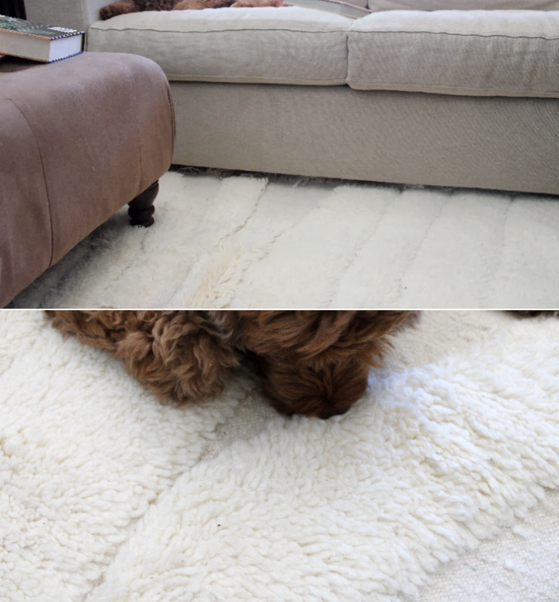 natural rug non toxic plastic free