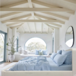 non-toxic furniture bed frame medley Pippen natural latex juneberry