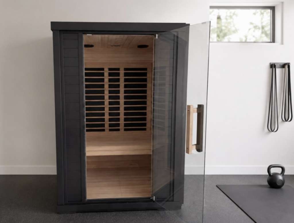 non-toxic sauna infrared indoor home gym
