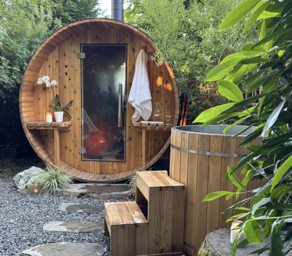 steam sauna home non toxic almost heaven
