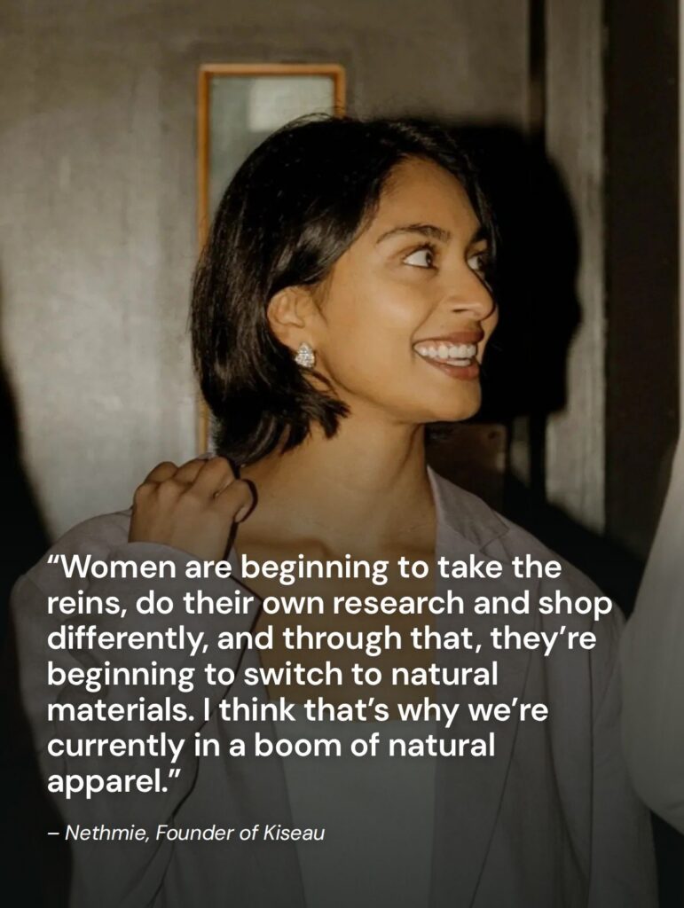 non toxic underwear founder nethmie kiseau