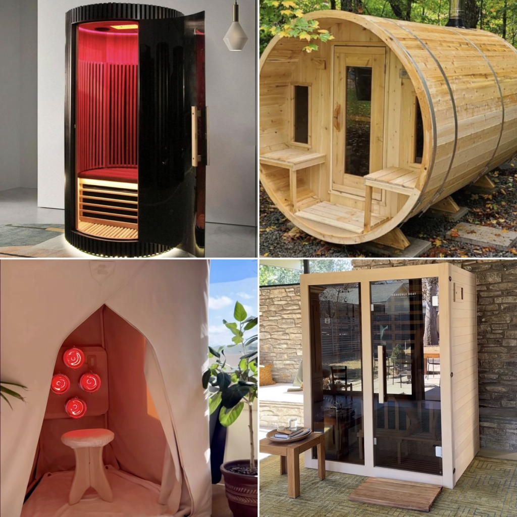 non toxic sauna types indoor outdoor