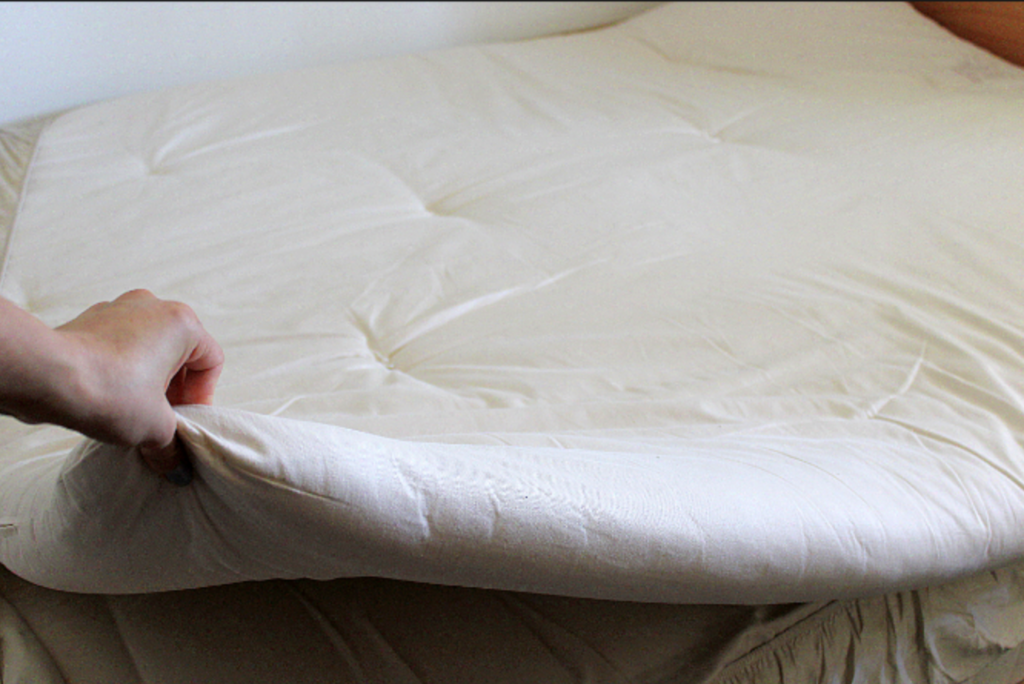organic latex mattress topper soaring heart