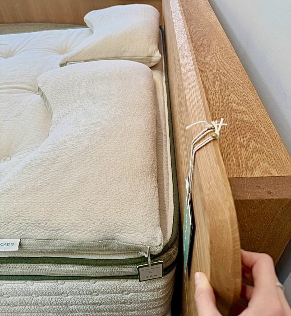 avocado Marin wood bed frame non toxic wood
