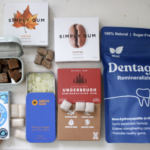 plastic free gum non toxic natural underbrush remineralizing chicle simply gum van mans greco