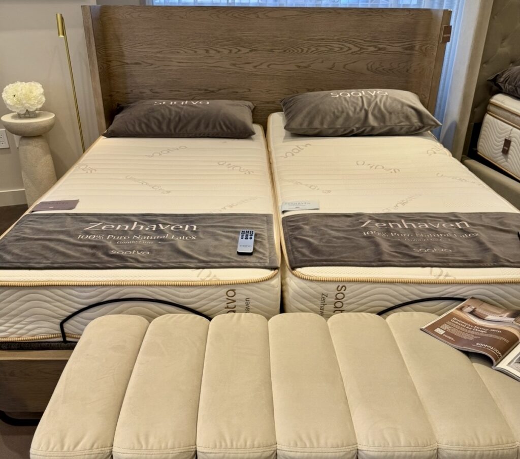 Saatva Corsica Oak Bed Frame