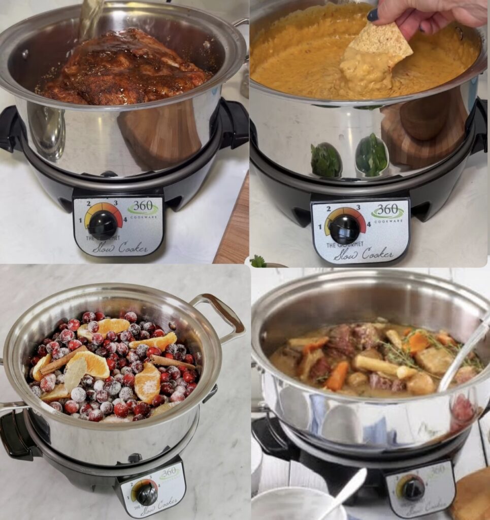 Stainless Steel Slow Cooker 360 Cookware made in US