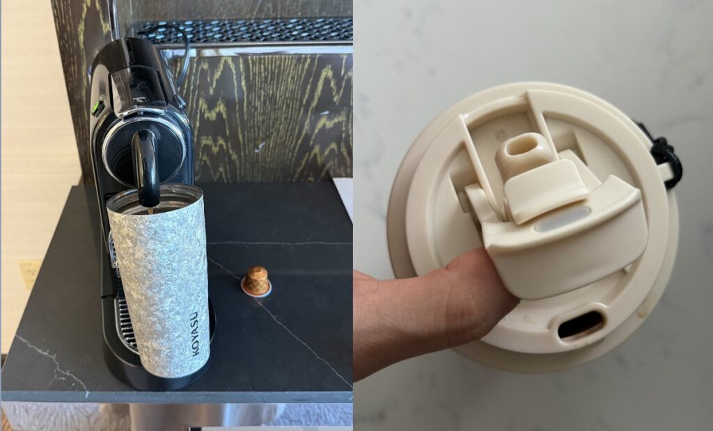 non toxic coffee mug tumbler Koyasu Ti-Zero Pure Titanium Cup