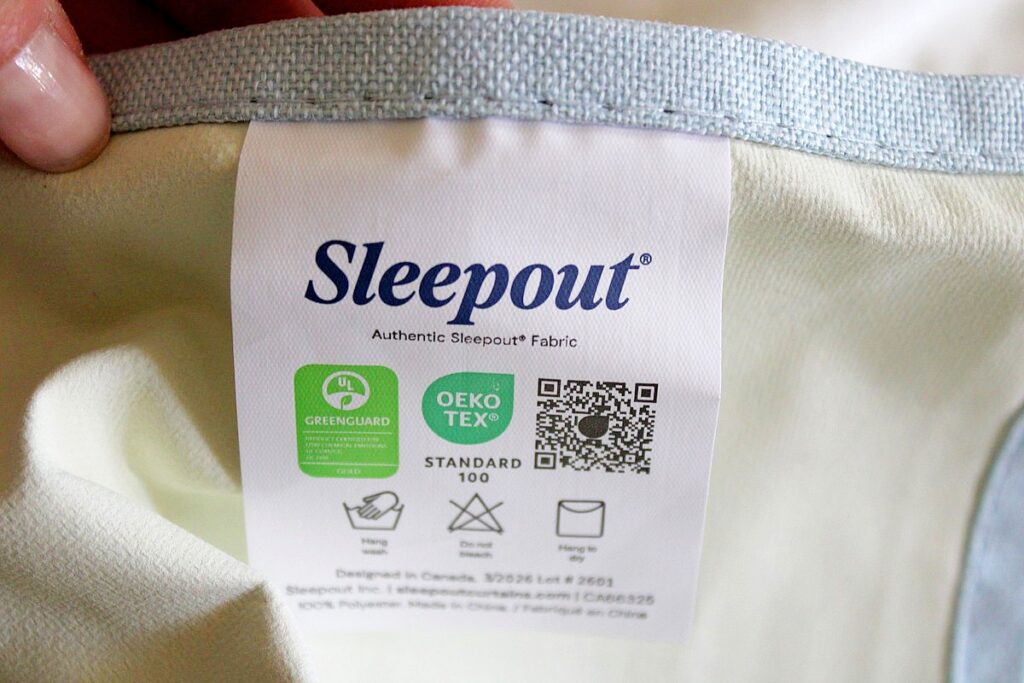 non toxic certified blackout curtains sleepout