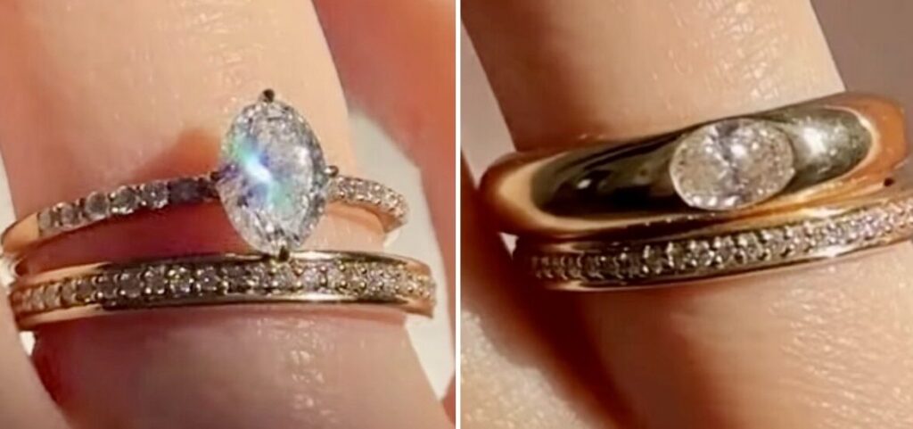 lab diamond engagement ring ethical