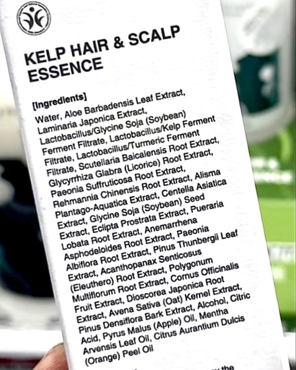natural korean hair products ingredients CHUNGMIJUNG scalp hair essence