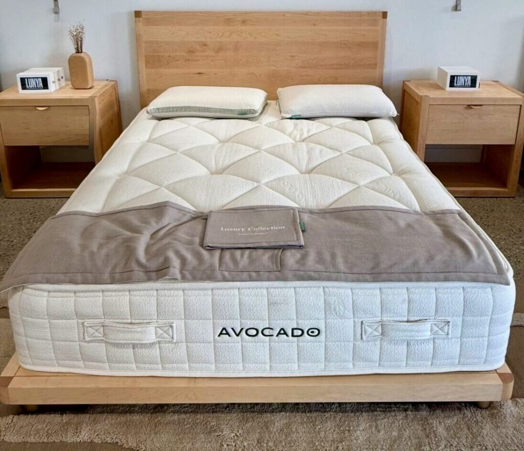 non toxic mattress organic latex cotton wool