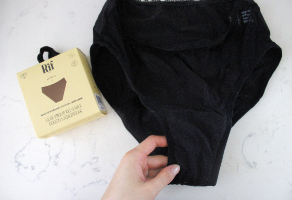 organic period underwear cotton hemp RIF care