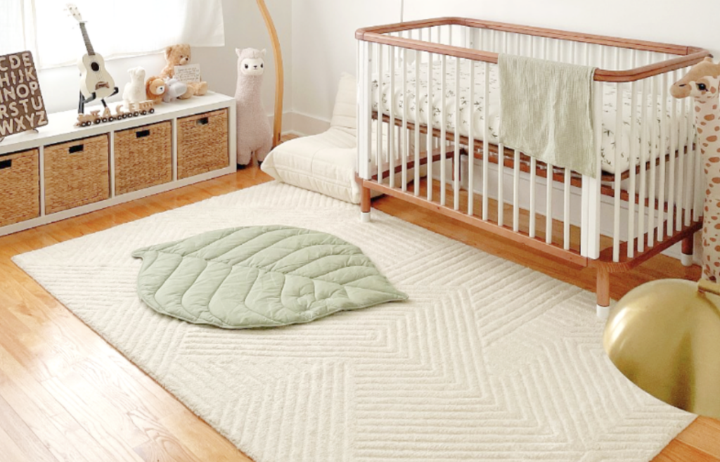 Nestig nursery rug non toxic