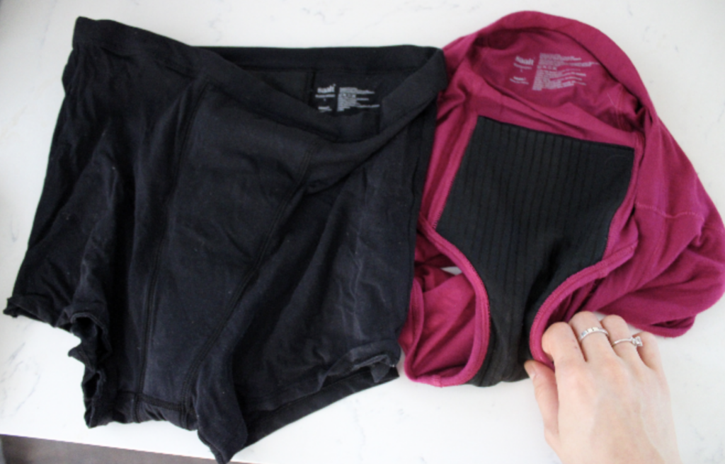 saalt period underwear heavy flow organic sleep short