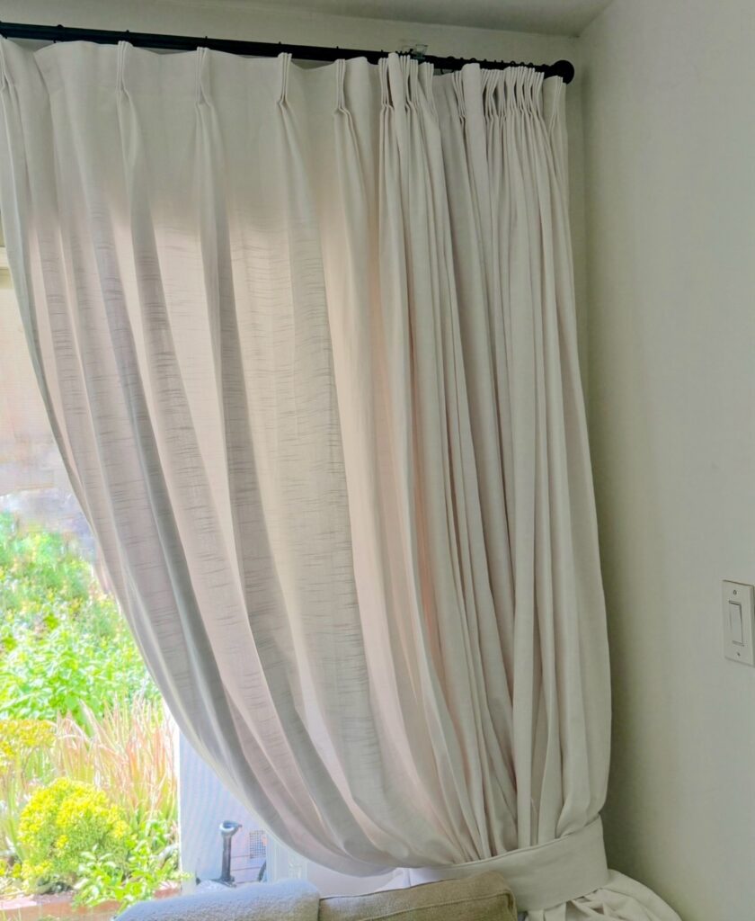TwoPages Linen Cotton Curtains non toxic