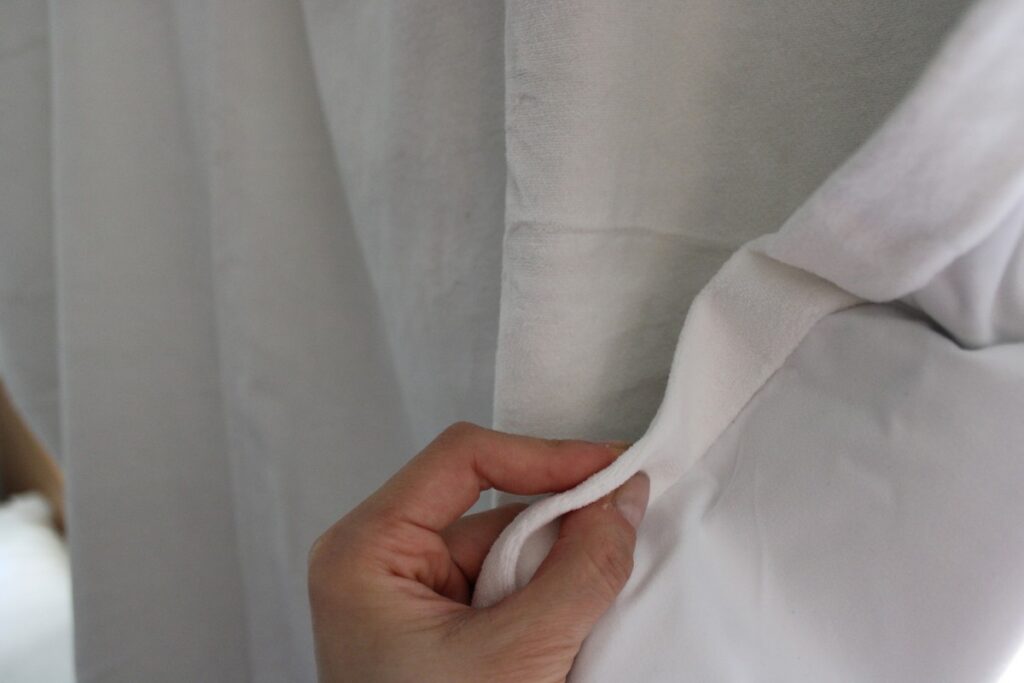 quince velvet curtain blackout