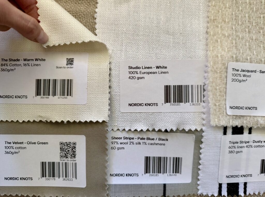 cotton curtains linen wool silk cashmere