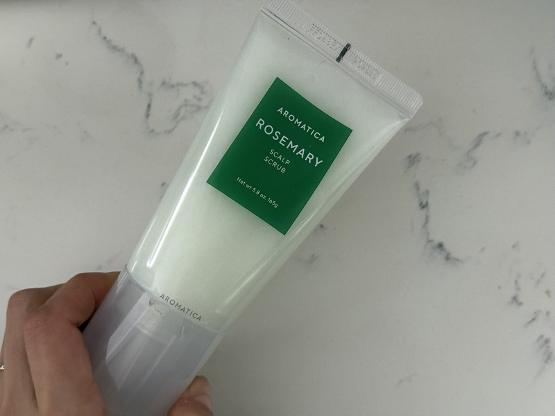 Aromatica Rosemary Scalp Scrub korean hair care