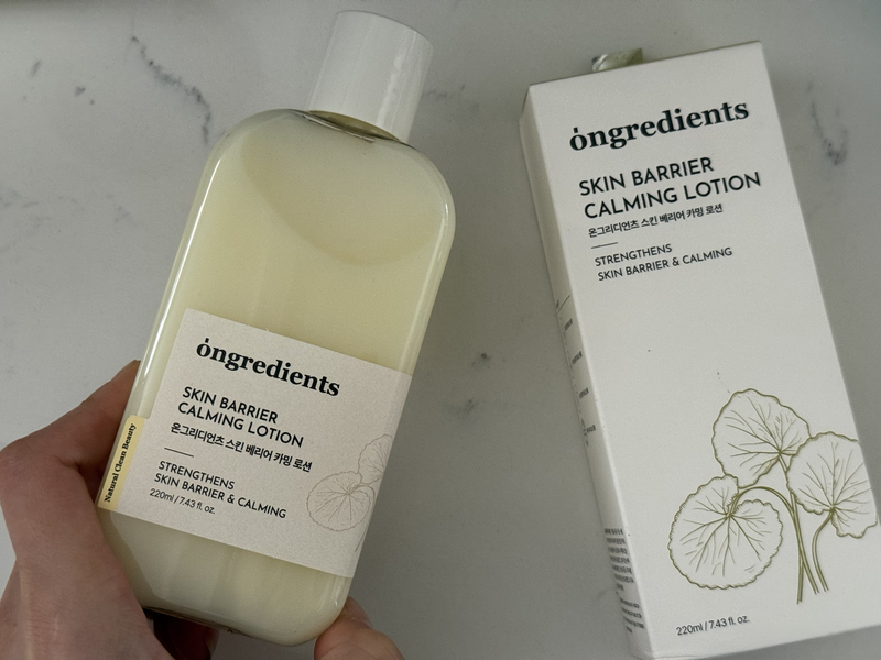 Ongredients Skin Barrier Calming Lotion