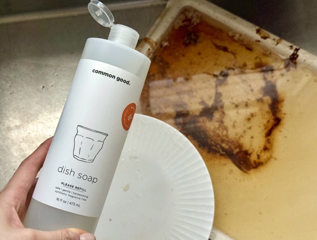 common good natural cleaner dish soap non toxic