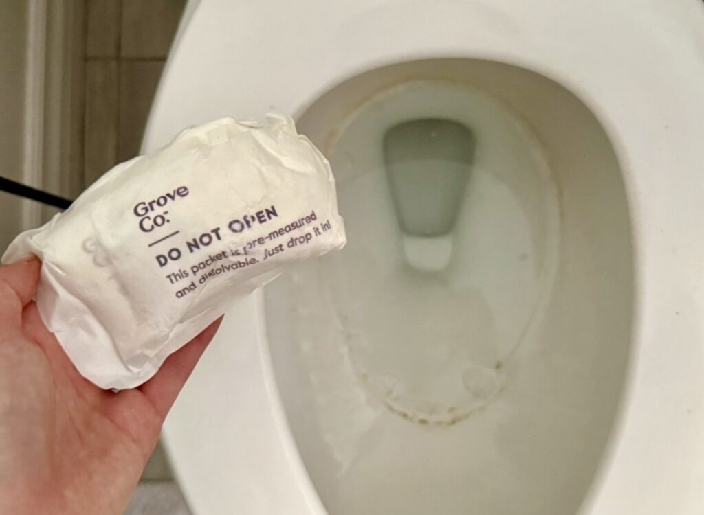 non toxic toilet bowl cleaner. grove co