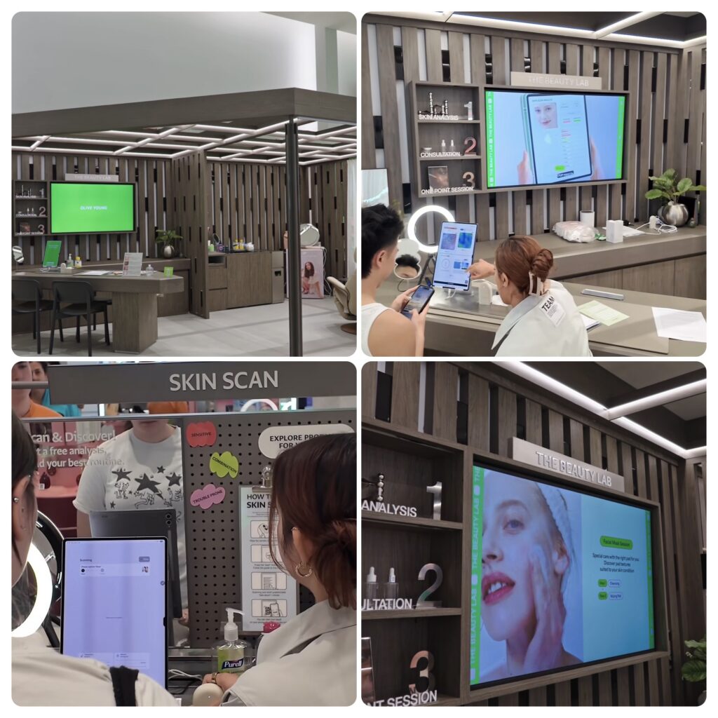 korean skincare olive young Los Angeles USA california clean natural k-beauty skin scan
