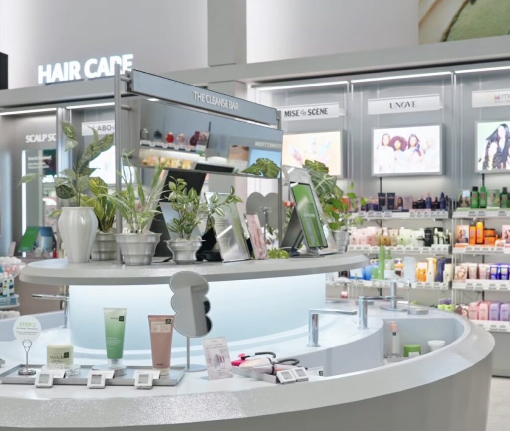 olive young Pasadena Los Angeles California store cleanse bar