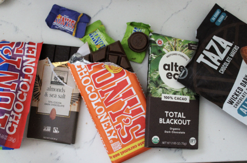 organic chocolate certified ethical Halloween