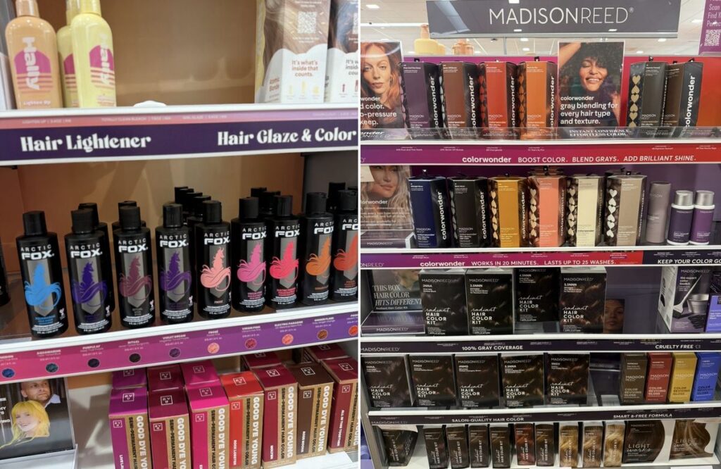 non toxic hair dye ULTA stores